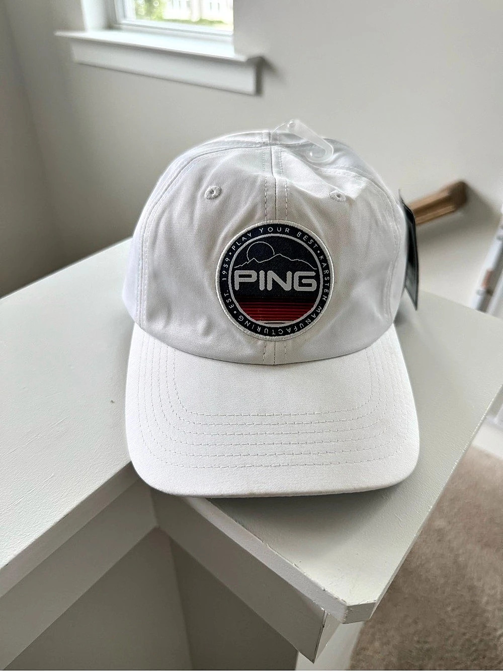 PING Honors Golf Hat White